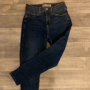TopShop High-Waisted Skinny Jean sz 25